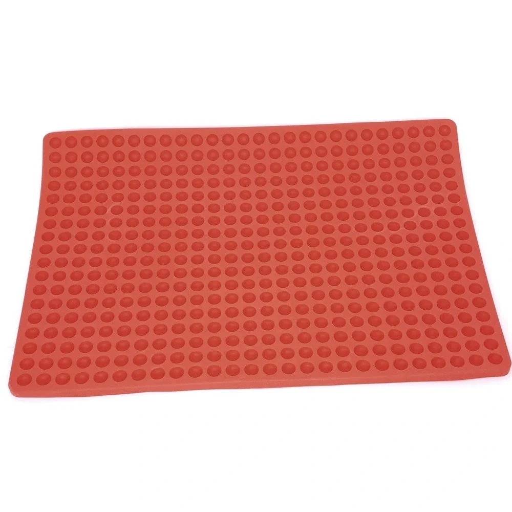 468 Cavity Silicone Dog Treat Mold Mini Sphere Candy Chocolate Mold‎ Red New